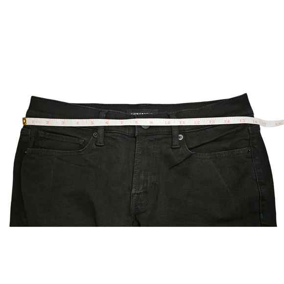 Lucky Brand Black Mid Rise Boot Jeans – Size 6/28R - Picture 7 of 7